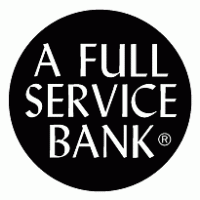 Full Service Bank Logo Vector