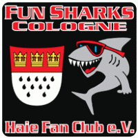 Fun Sharks Cologne Logo PNG Vector