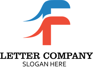F Letter Company Logo Vector