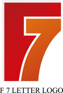 F7 Letter Logo Vector