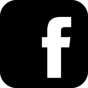Facebook Icon Black Logo PNG Vector