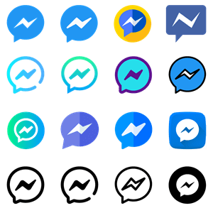 Facebook Messenger Icons Logo PNG Vector