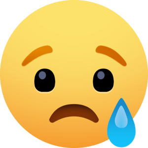 Facebook Reaction: Sad Logo PNG Vector