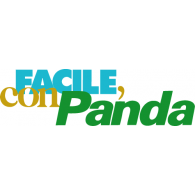 Facile, Con Panda Logo PNG Vector