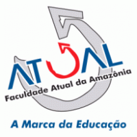 Faculdade Atual da Amazonia Logo Vector