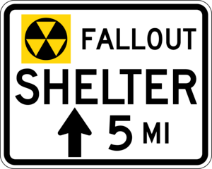 FALLOUT SHELTER SIGN Logo PNG Vector