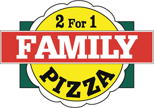 Family Pizza Logo PNG Vector