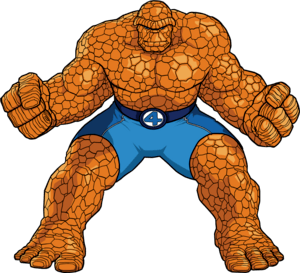 Fantastic Four: The Thing Logo PNG Vector