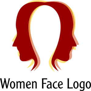 Fashion Face Colour Art Logo PNG Vector