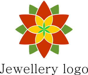 Fashion Flower Jewellery Logo PNG Vector