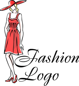 Fashion Morden Lady Logo Vector