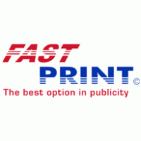 Fast Print Int'l Logo PNG Vector