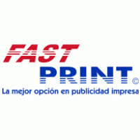 Fast Print Mexico Logo Vector