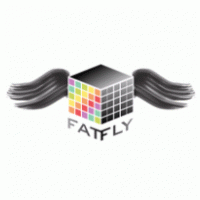 Fat Fly Logo Vector