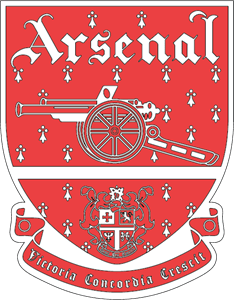 FC Arsenal London 70's Logo PNG Vector