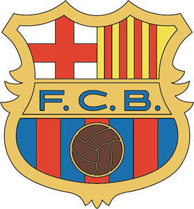 FC Barcelona 70's Logo PNG Vector
