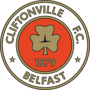 FC Cliftonville Belfast Logo PNG Vector