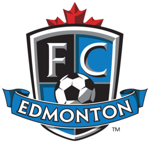 FC Edmonton Professional Soccer Logo PNG Vector