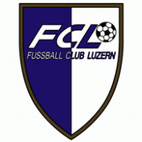 FC Luzern 80's Logo PNG Vector