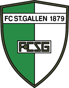 FC Sankt Gallen 80's Logo PNG Vector