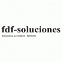 fdf - soluciones Logo PNG Vector