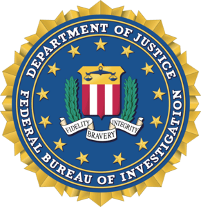 Federal Bureau of Investigation FBI Logo PNG Vector