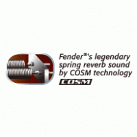 Fender COSM Technology Logo PNG Vector
