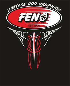 feno pinstriping Logo PNG Vector