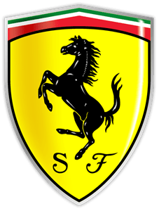 Ferrari Emblem Logo Vector