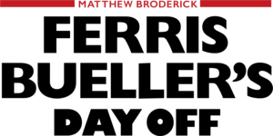 Ferris Bueller's Day Off Logo PNG Vector