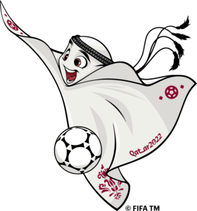 FIFA World Cup 2022 Mascot La’eeb Logo PNG Vector