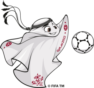 FIFA World Cup 2022 Mascot La’eeb Logo PNG Vector