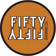 Fifty Fifty Brewing Co. Logo PNG Vector
