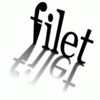 Filet Post Production Logo Vector