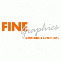 Fine Graphics Marketing & Advertising Logo PNG Vector