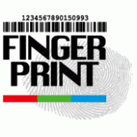 Fingerprint Gráfica Logo PNG Vector