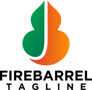 Fire Barrel Company Logo Vector
