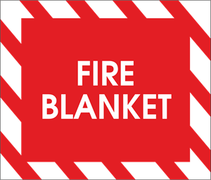 FIRE BLANKET SIGN Logo PNG Vector