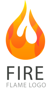 Fire flame Logo Vector