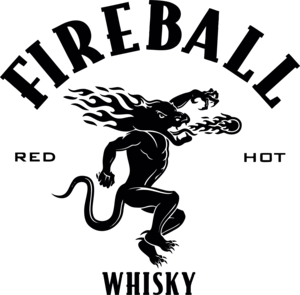 Fireball Whisky Logo PNG Vector