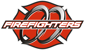 Firefighters Racing Logo PNG Vector