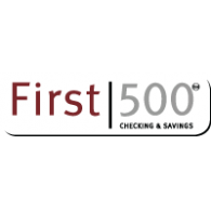First 500 Logo Vector