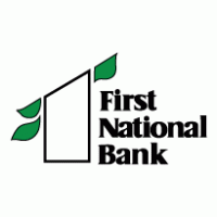 first National Bank Logo PNG Vector