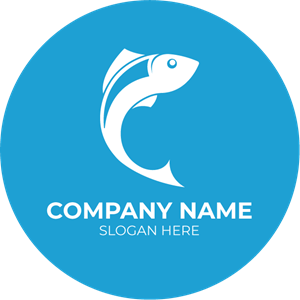 Fish Restaurant Logo Vector