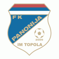 FK PANONIJA IM TOPOLA Panonija Logo Vector