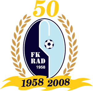 FK Rad (1958-2008) Logo PNG Vector
