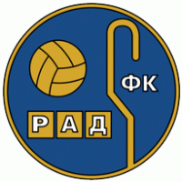 FK Rad Beograd 70's - 80's (old) Logo Vector