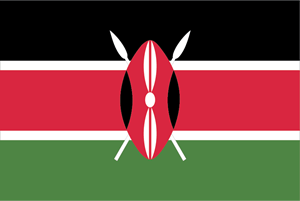flag kenya Logo Vector