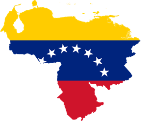 Flag map of Venezuela Logo PNG Vector