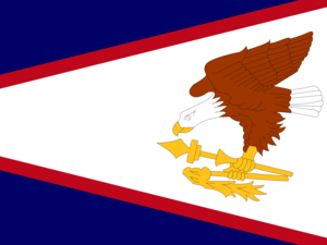Flag of American Samoa Logo PNG Vector